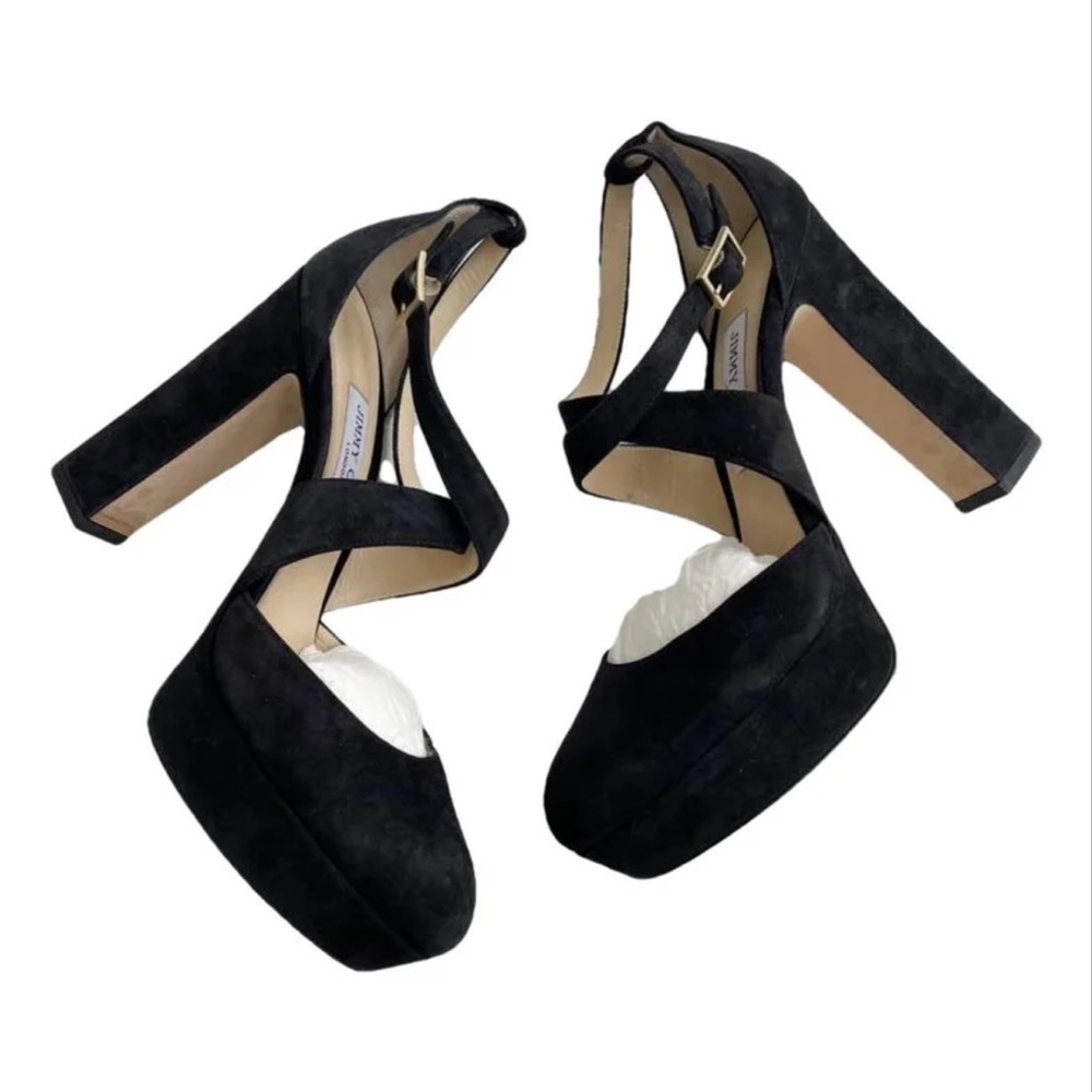 Jimmy Choo Black Women's Heels